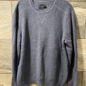 Lucky Brand Knit Sweater Blue L